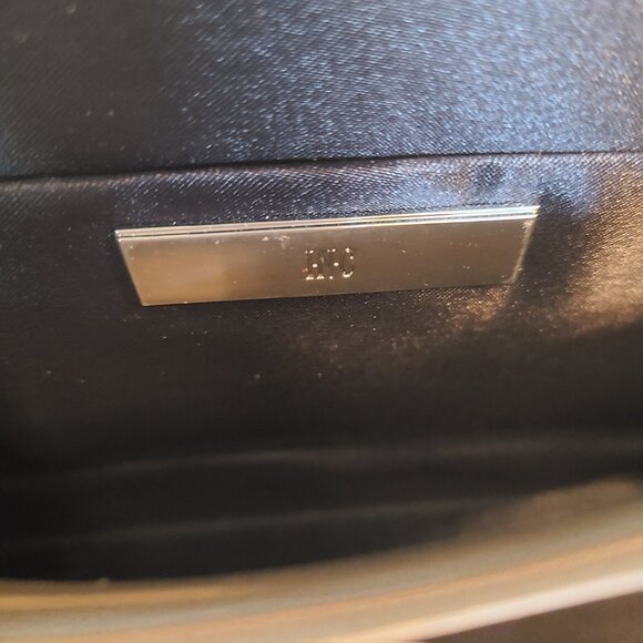 Inc International Concepts Kelsie Clutch Black Silver - Picture 5 of 7